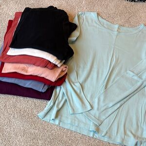 8 LONG SLEEVE SHIRTS!